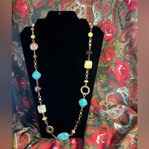Premier Design Multi Material Necklace